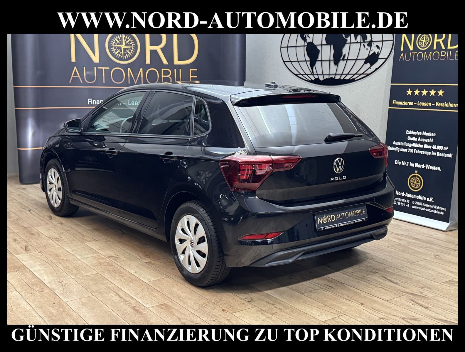 Volkswagen Polo 2023 г. Чёрный, пробег 55243 км