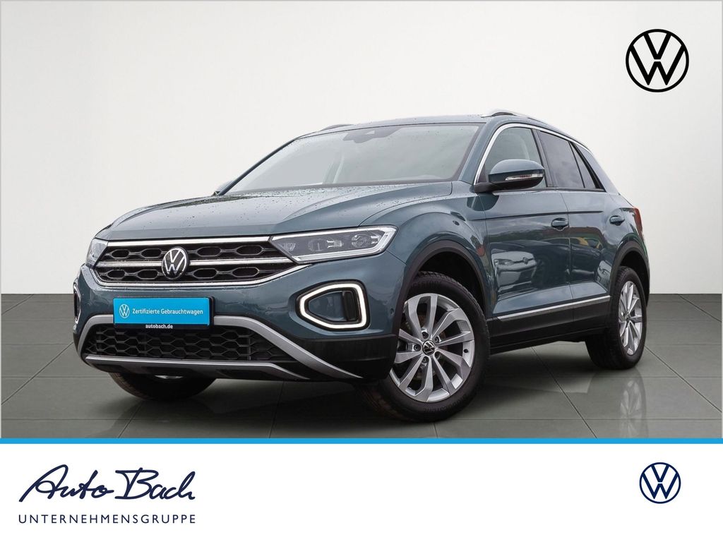 Volkswagen T-Roc 2022 г. Синий, пробег 41370 км