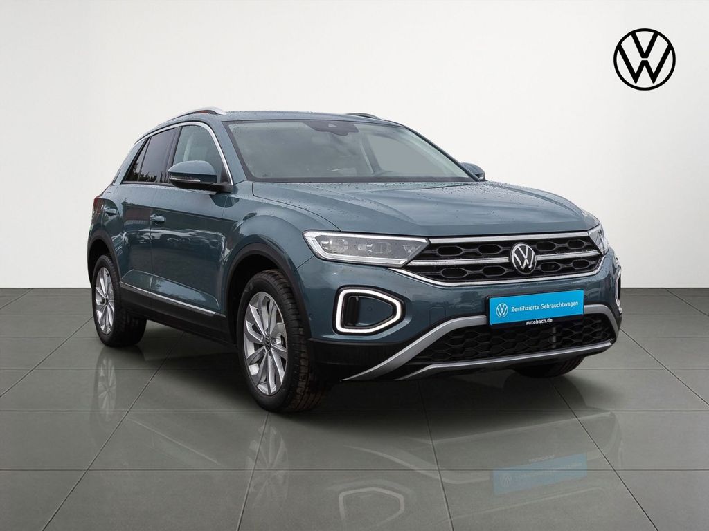 Volkswagen T-Roc 2022 г. Синий, пробег 41370 км