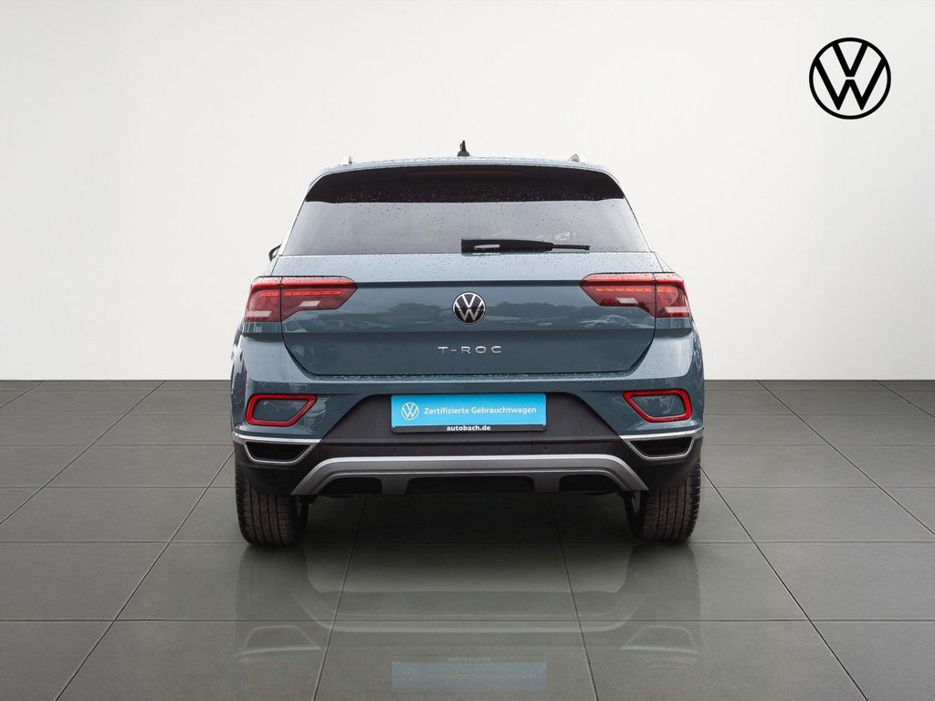Volkswagen T-Roc 2022 г. Синий, пробег 41370 км
