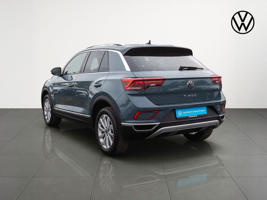 Volkswagen T-Roc 2022 г. Синий, пробег 41370 км