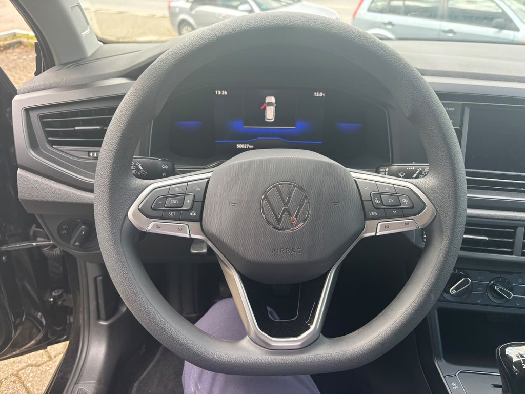 Volkswagen Polo 2022 г. Чёрный, пробег 50010 км