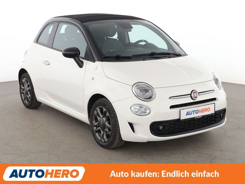 Fiat 500C 2021 г. Белый, пробег 48479 км