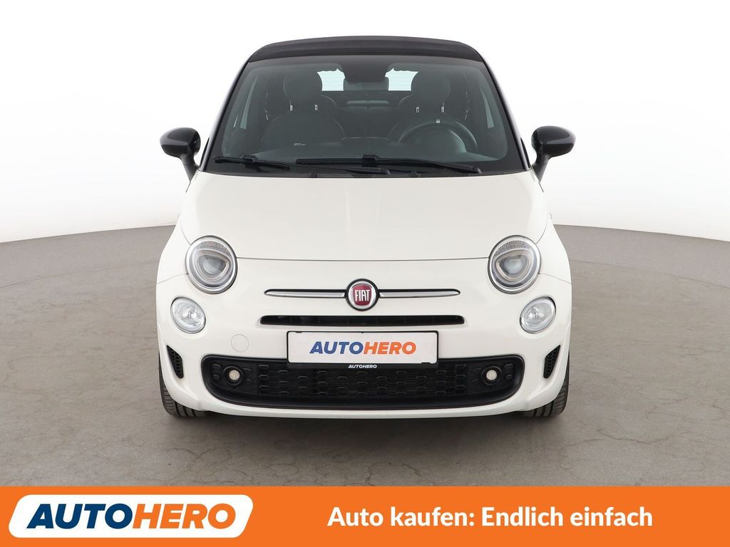 Fiat 500C 2021 г. Белый, пробег 48479 км