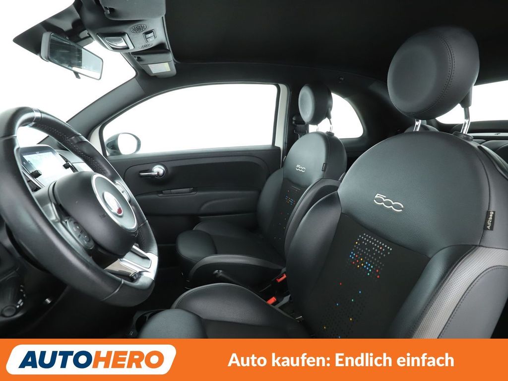 Fiat 500C 2021 г. Белый, пробег 48479 км