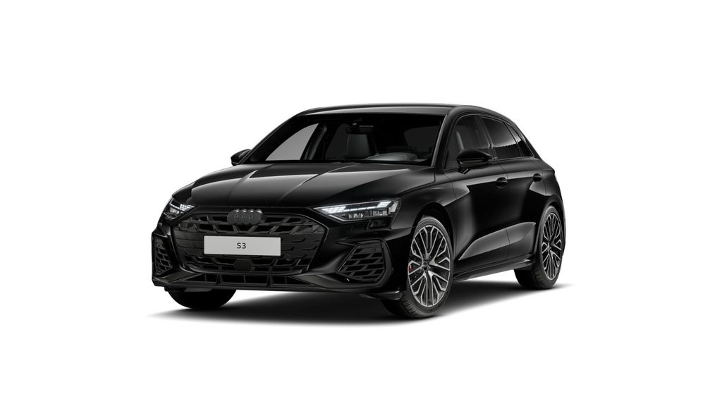 Audi S3 2024 г. Чёрный, пробег 11590 км