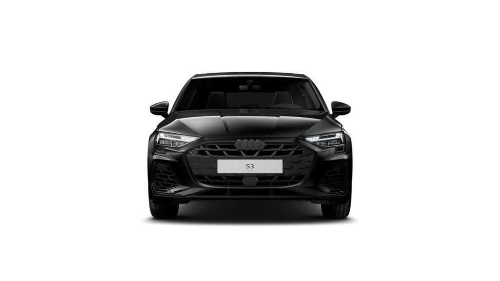 Audi S3 2024 г. Чёрный, пробег 11590 км