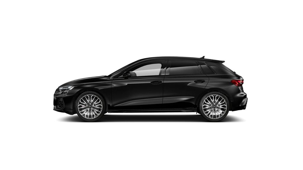 Audi S3 2024 г. Чёрный, пробег 11590 км
