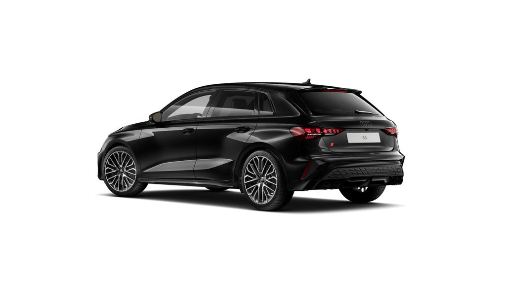Audi S3 2024 г. Чёрный, пробег 11590 км
