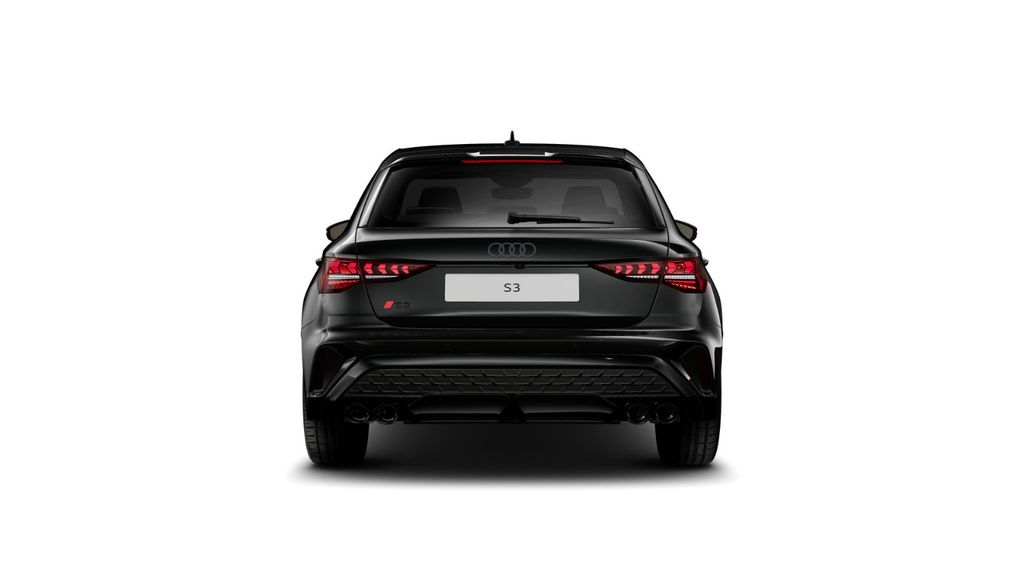 Audi S3 2024 г. Чёрный, пробег 11590 км