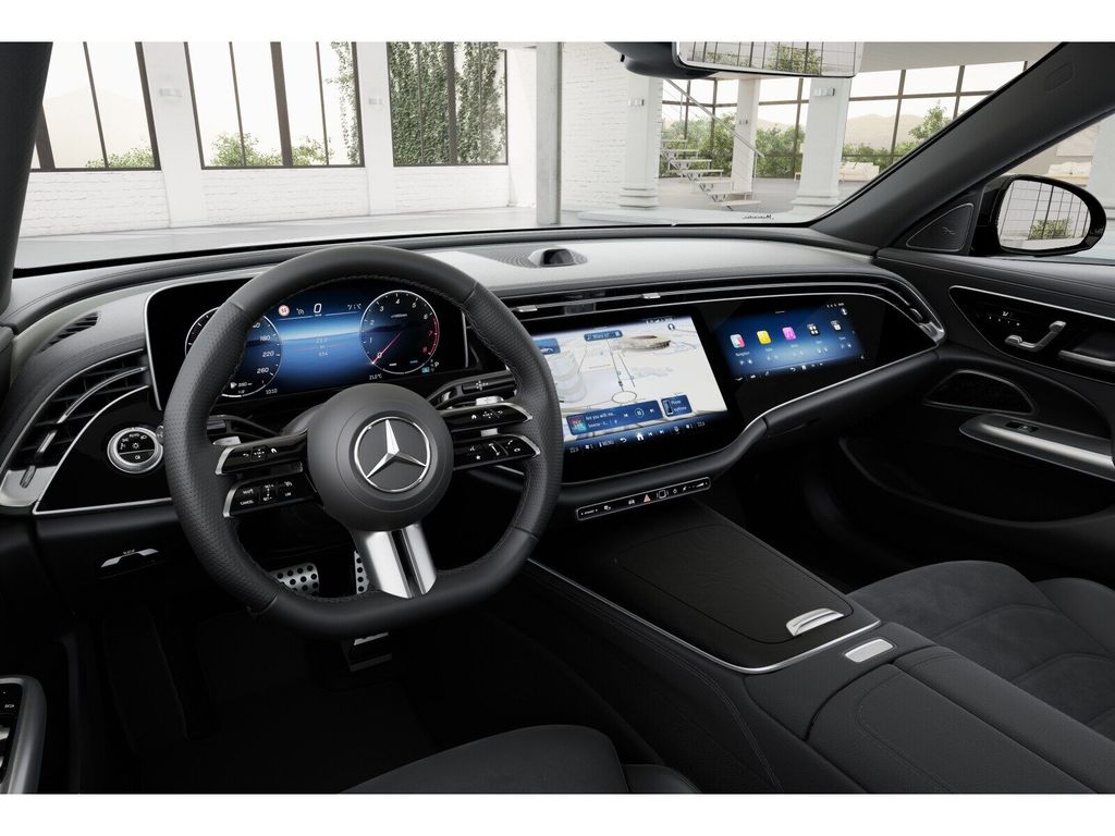 Mercedes-Benz E 200 2025 г. Чёрный, пробег 8811 км