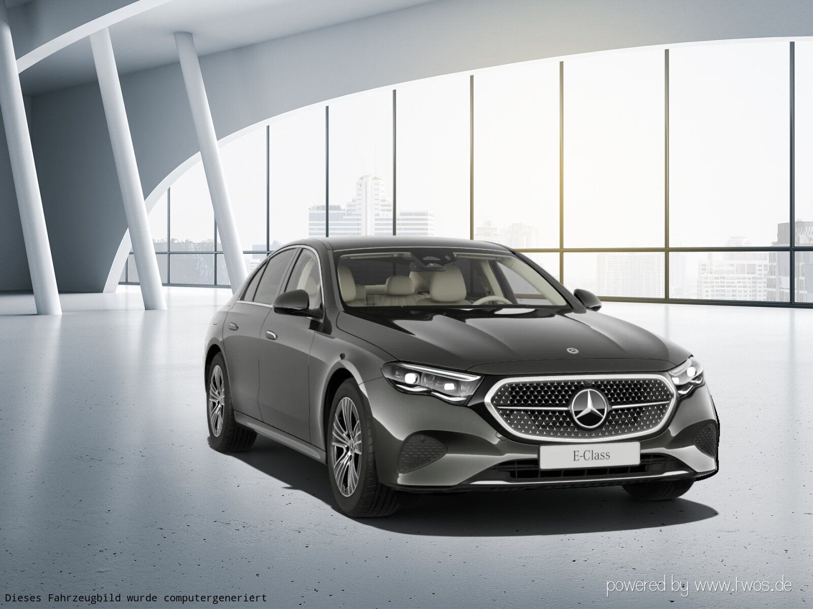 Mercedes-Benz E 220 2025 г. Серый, пробег 15217 км