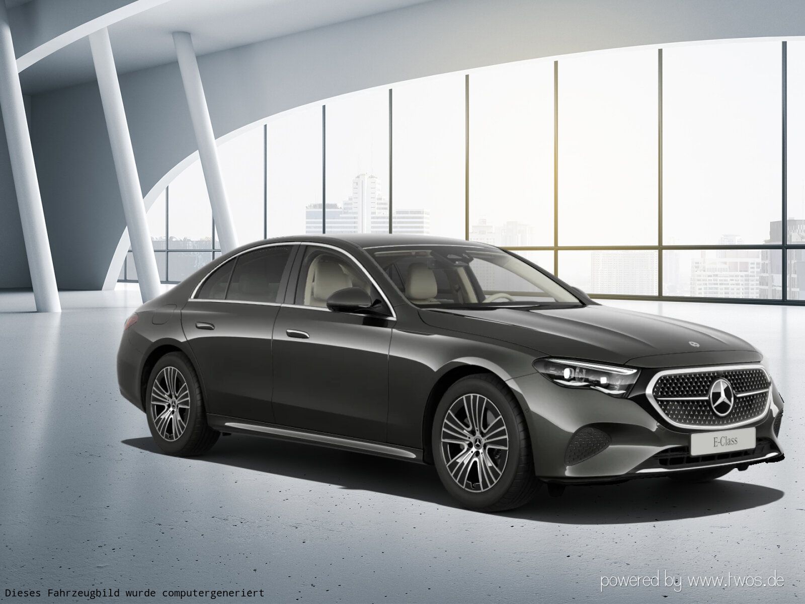 Mercedes-Benz E 220 2025 г. Серый, пробег 15217 км