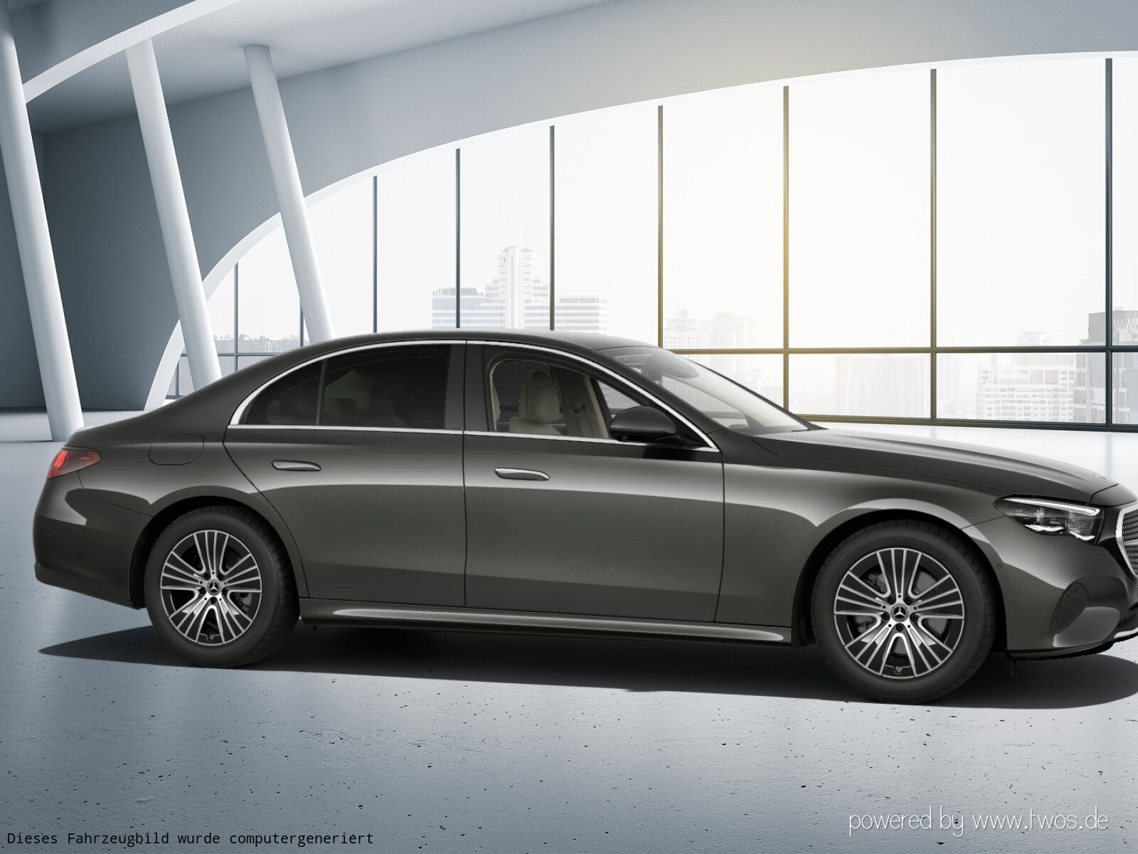 Mercedes-Benz E 220 2025 г. Серый, пробег 15217 км