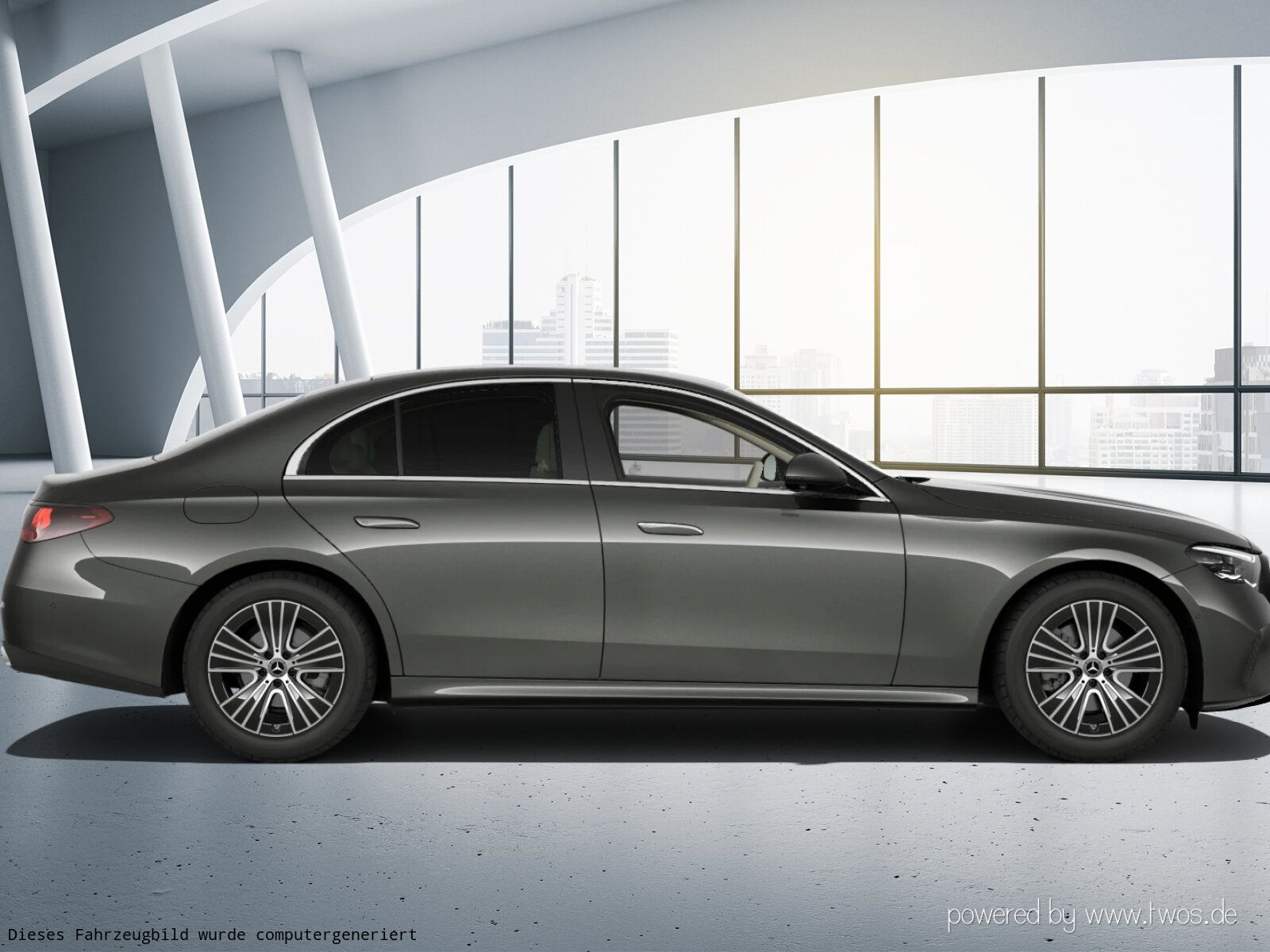 Mercedes-Benz E 220 2025 г. Серый, пробег 15217 км