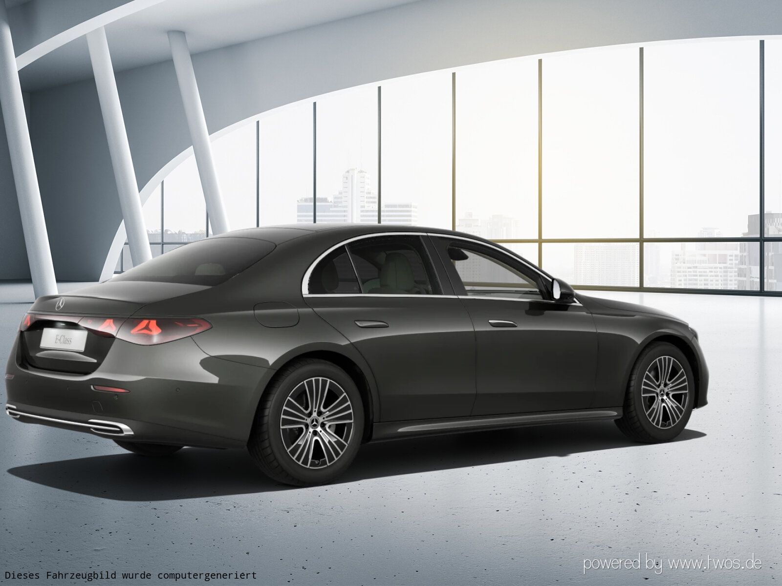Mercedes-Benz E 220 2025 г. Серый, пробег 15217 км