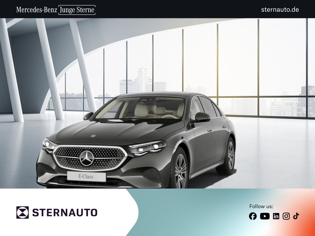 Mercedes-Benz E 220 2025 г. Серый, пробег 15217 км