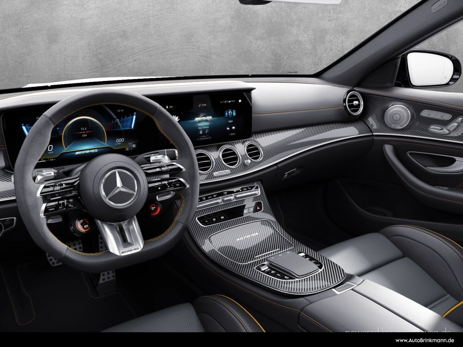 Mercedes-Benz E 63 AMG 2023 г. Серый, пробег 54900 км