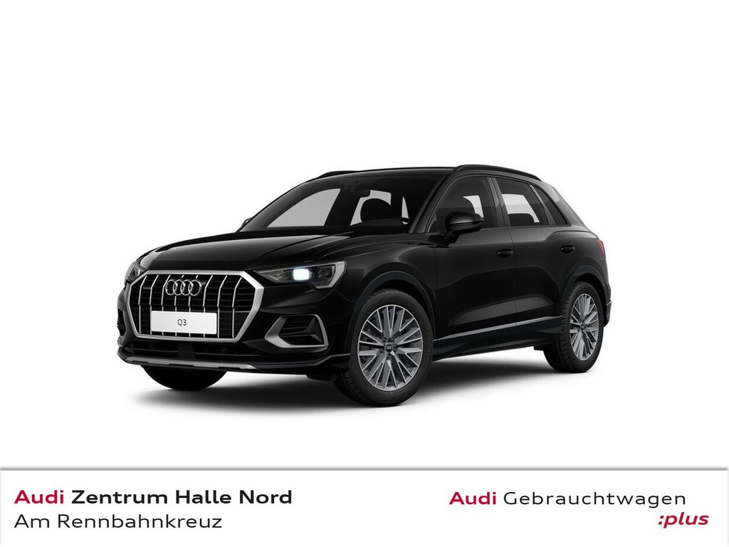 Audi Q3 2024 г. Чёрный, пробег 45300 км