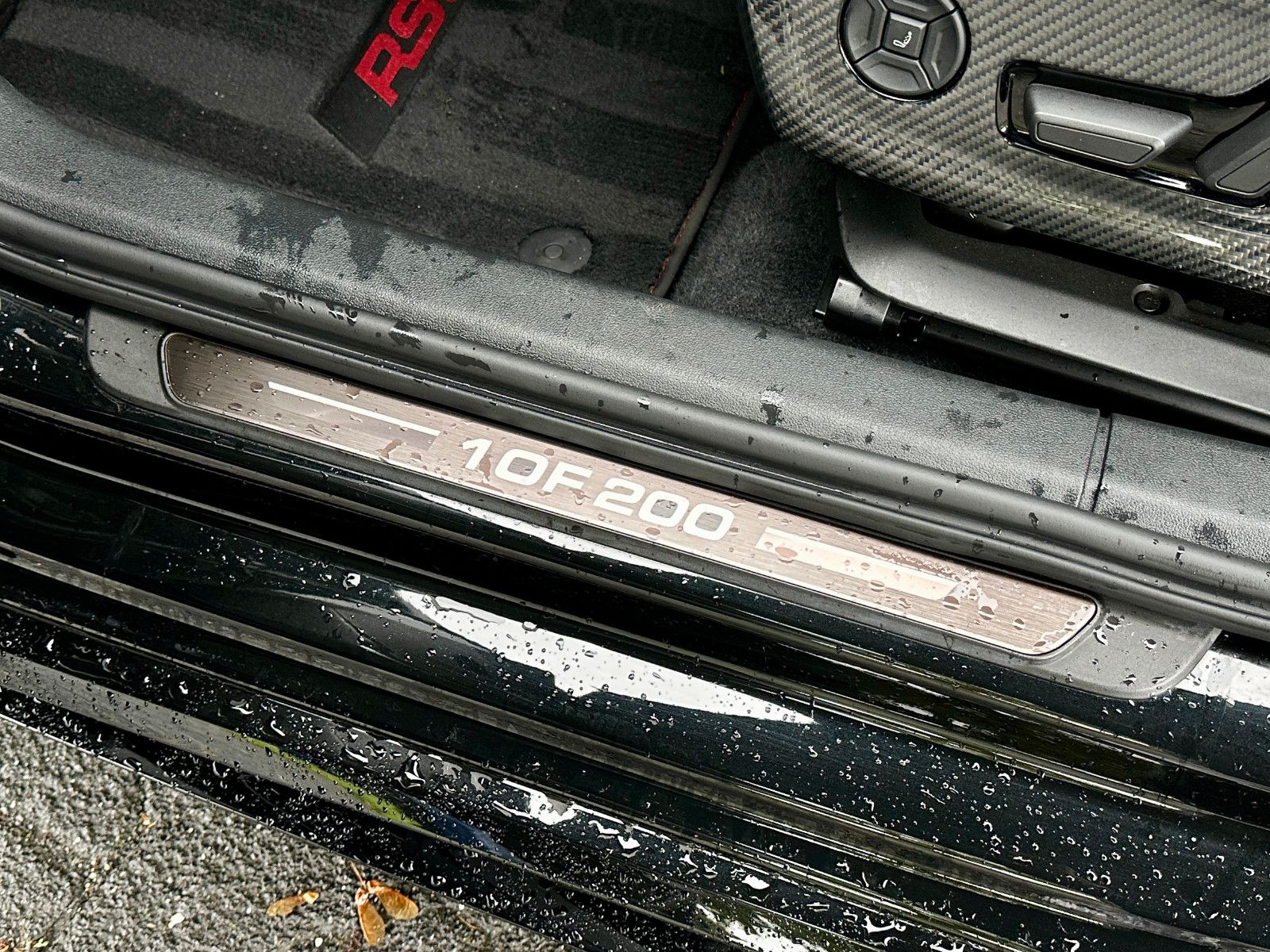Audi RS3 2022 г. Чёрный, пробег 33290 км