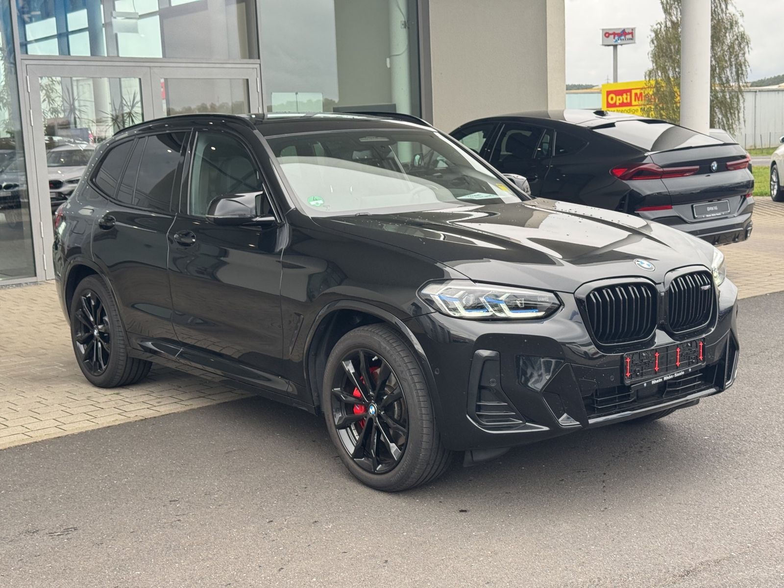 BMW X3 M40 2023 г. Чёрный, пробег 38639 км