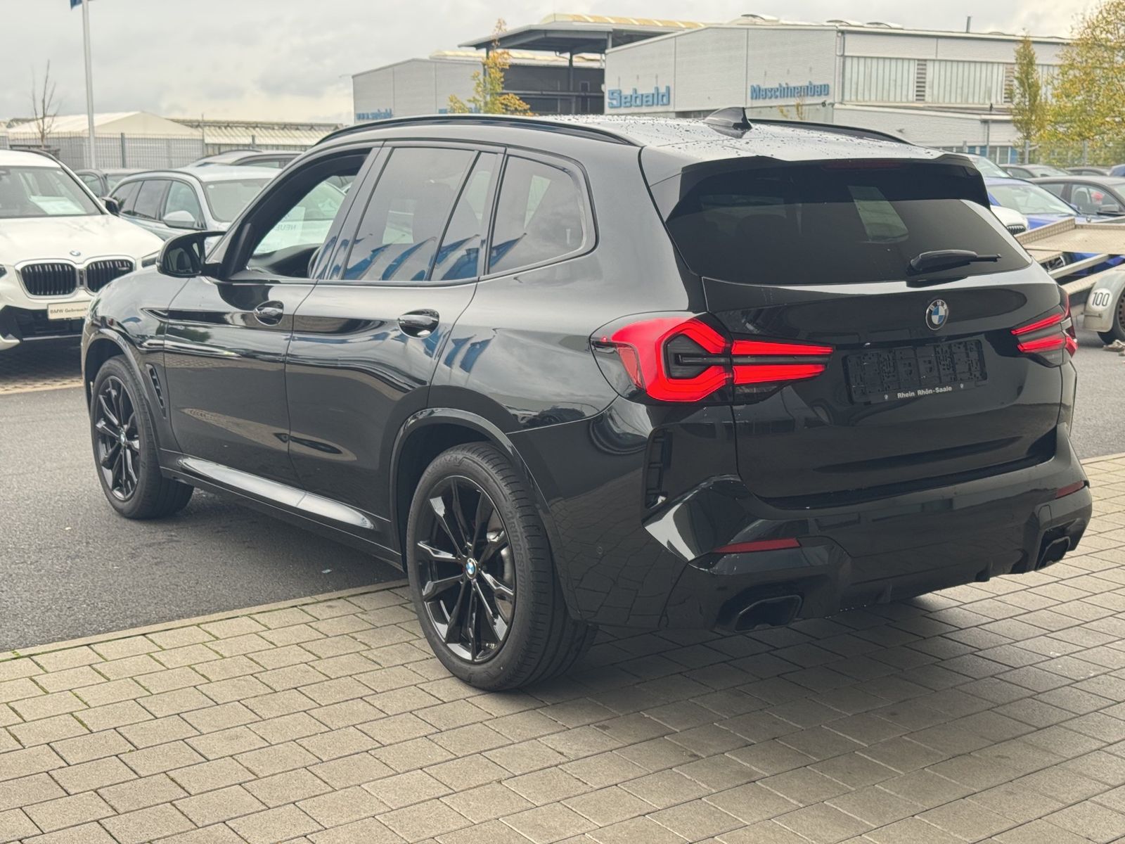 BMW X3 M40 2023 г. Чёрный, пробег 38639 км