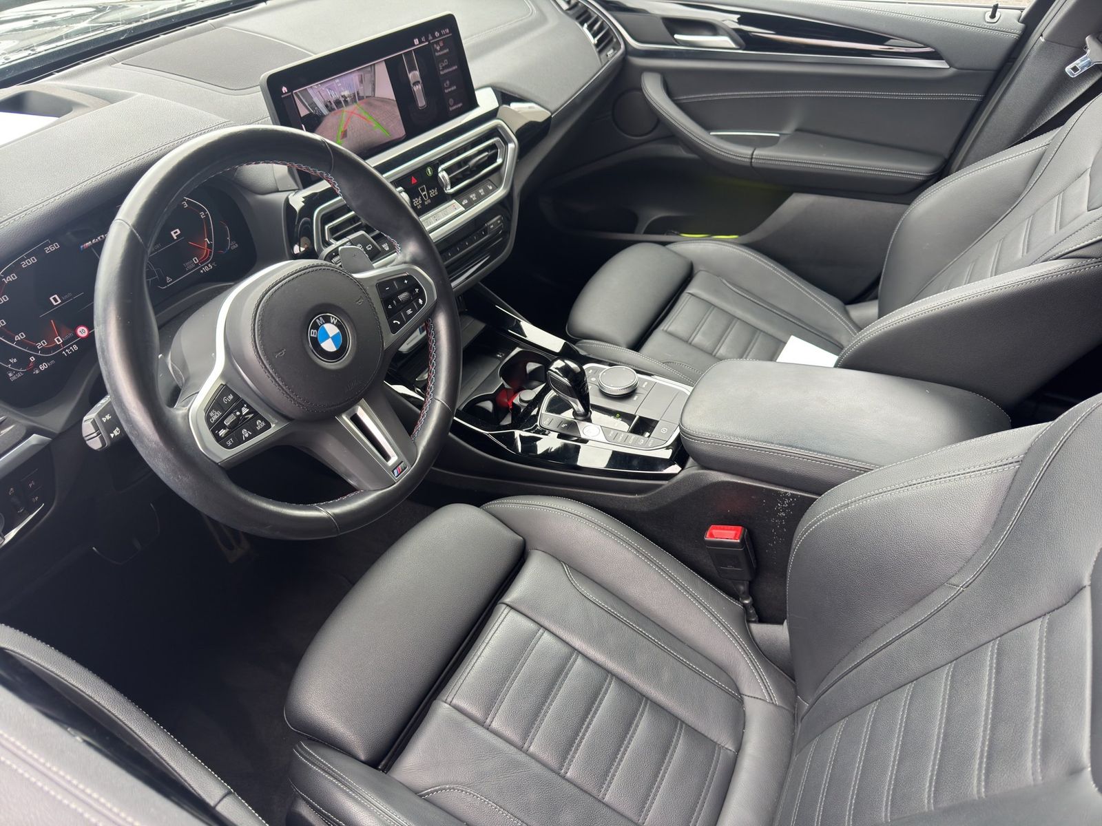 BMW X3 M40 2023 г. Чёрный, пробег 38639 км