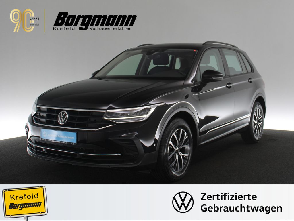 Volkswagen Tiguan 2023 г. Чёрный, пробег 58642 км
