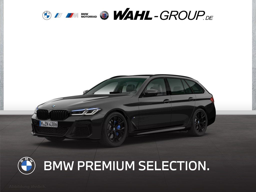 BMW 540 2023 г. Чёрный, пробег 46950 км