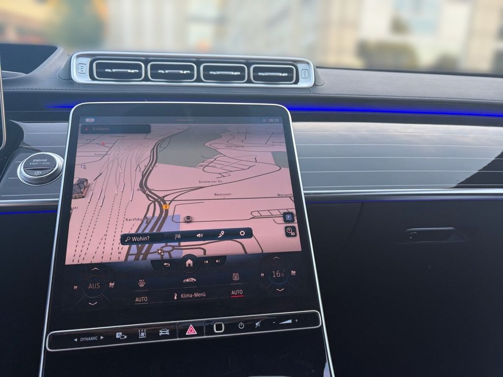 Mercedes-Benz S 500 2021 г. Белый, пробег 28561 км