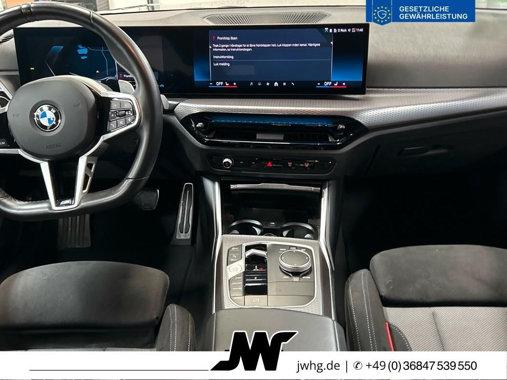 BMW 330 2024 г. Чёрный, пробег 55446 км