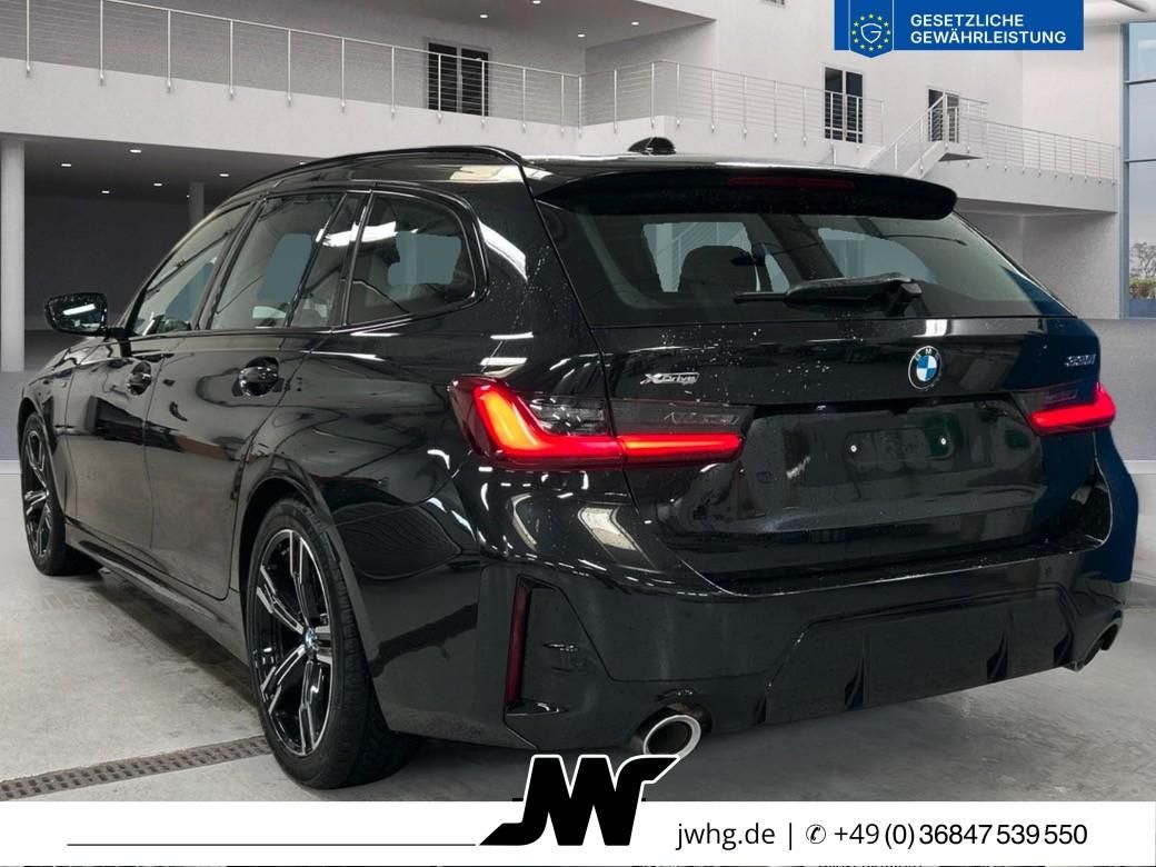 BMW 330 2024 г. Чёрный, пробег 55446 км