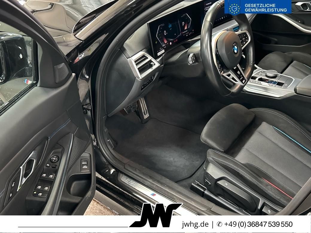 BMW 330 2024 г. Чёрный, пробег 55446 км