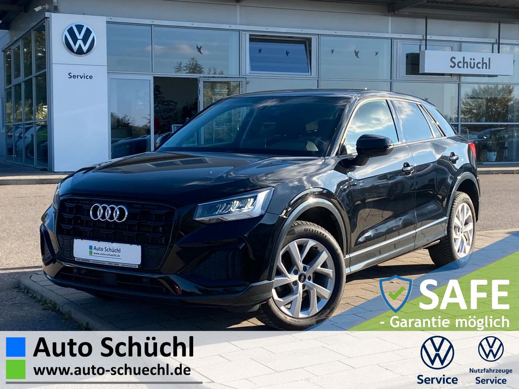Audi Q2 2023 г. Чёрный, пробег 44309 км