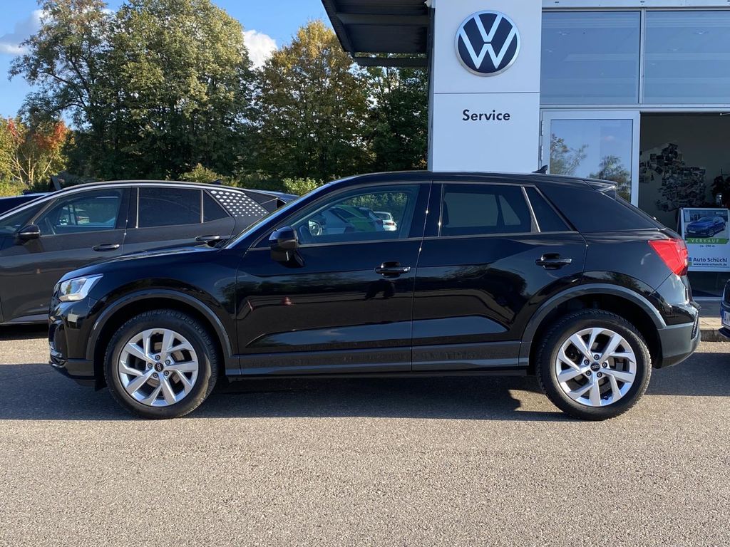 Audi Q2 2023 г. Чёрный, пробег 44309 км
