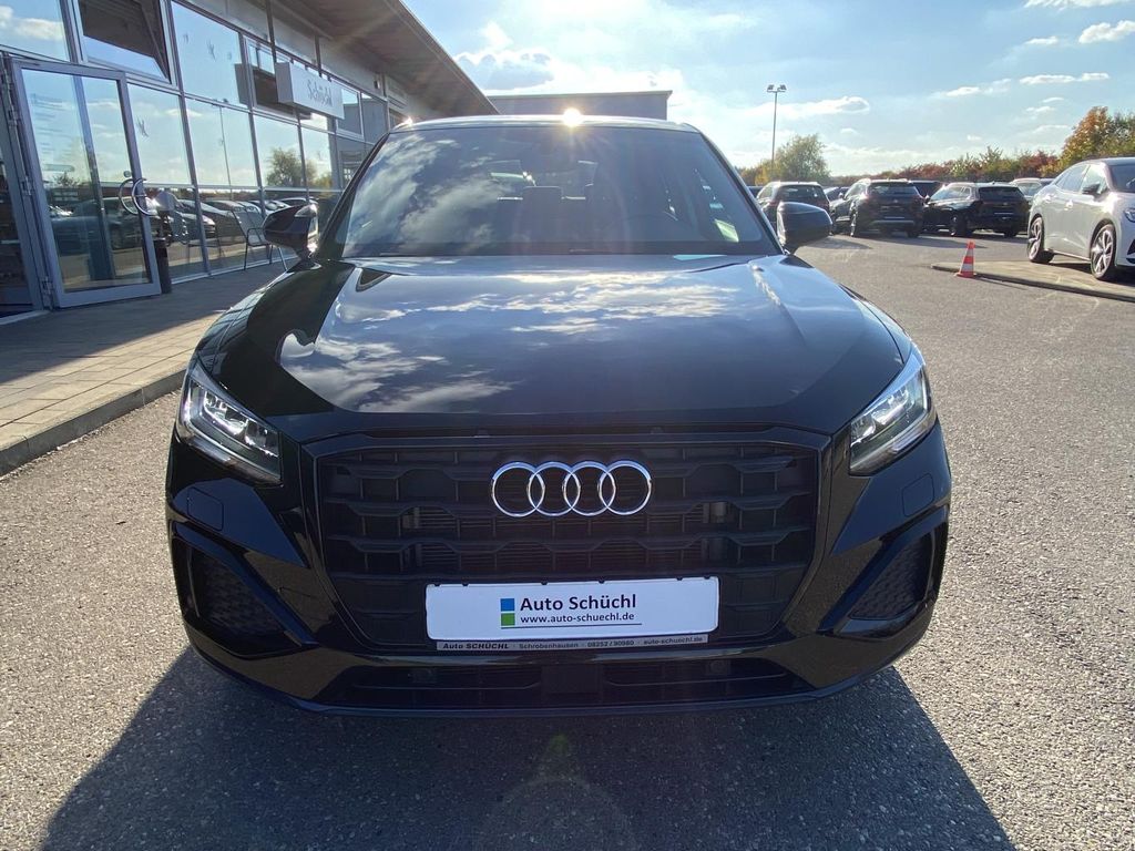 Audi Q2 2023 г. Чёрный, пробег 44309 км