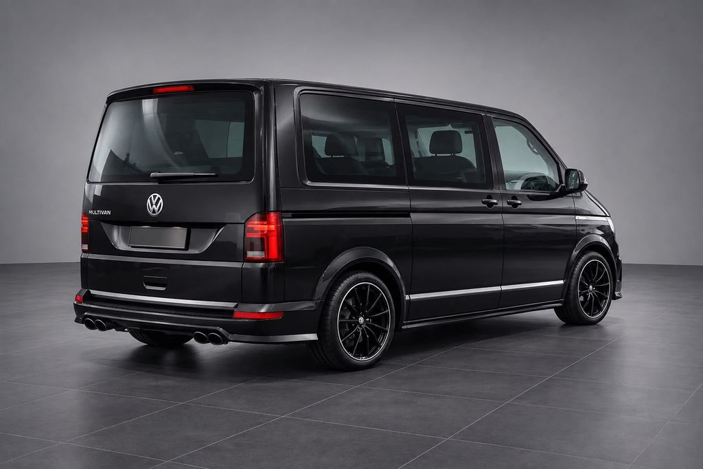 Volkswagen T6 MULTIVAN 2022 г. Чёрный, пробег 57000 км