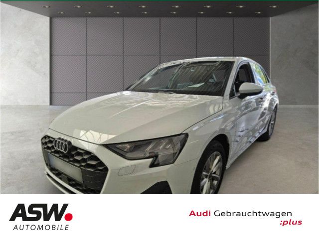 Audi A3 2024 г. Белый, пробег 37600 км