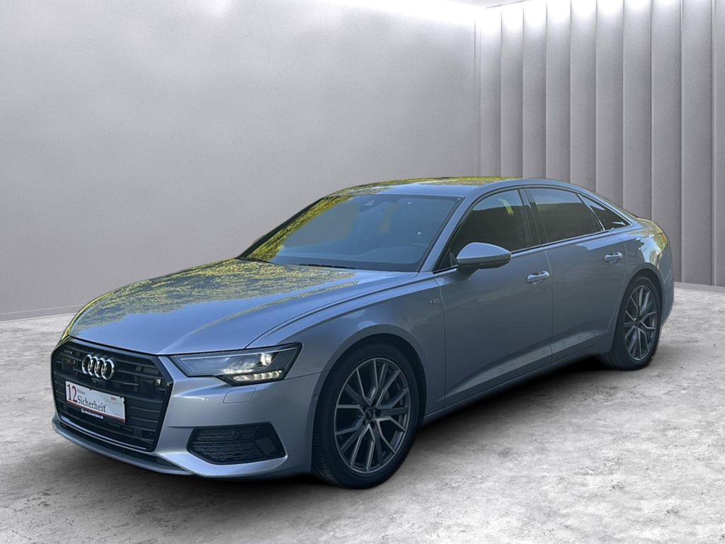 Audi A6 2023 г. Серебристый, пробег 52700 км
