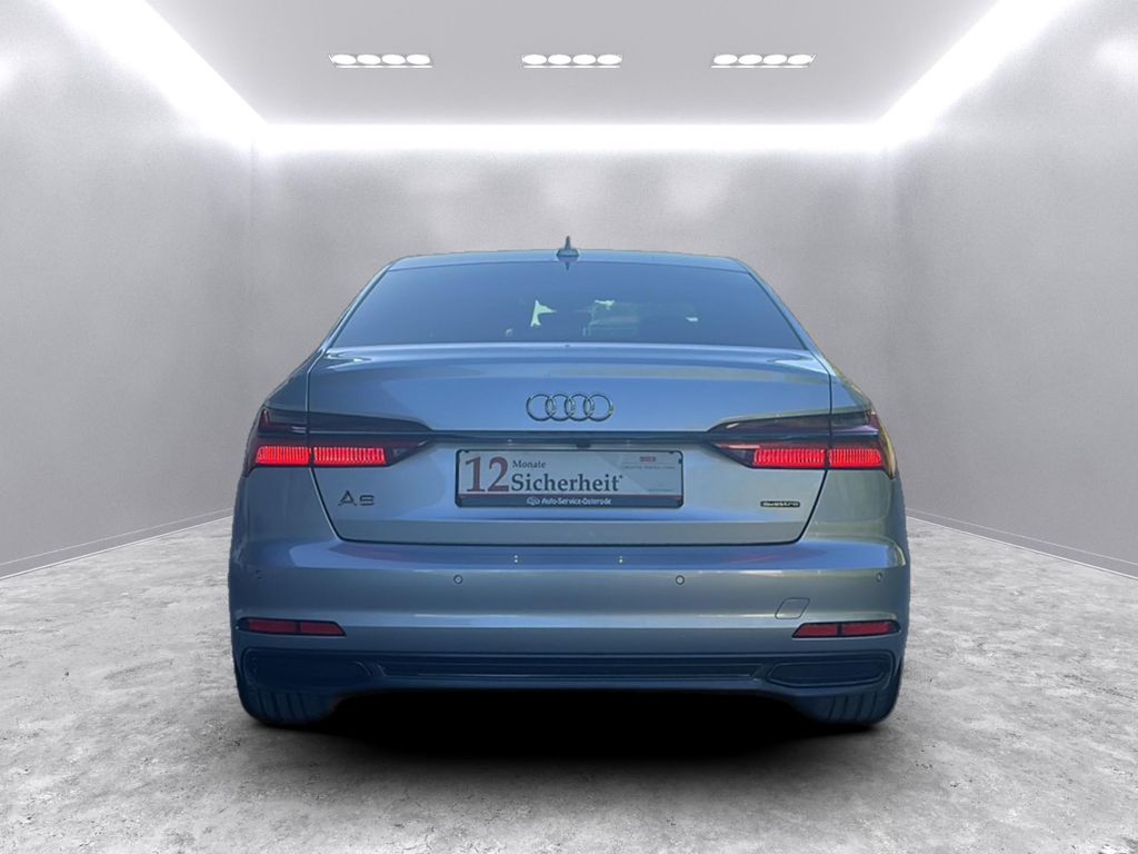 Audi A6 2023 г. Серебристый, пробег 52700 км