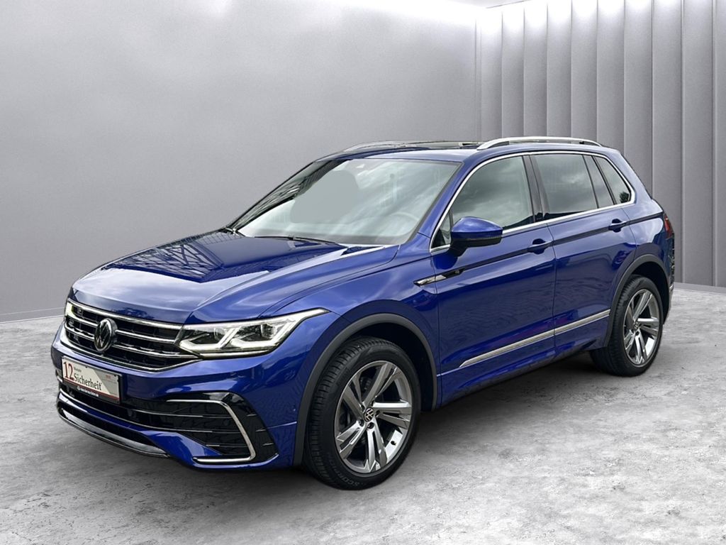 Volkswagen Tiguan 2022 г. Синий, пробег 47850 км