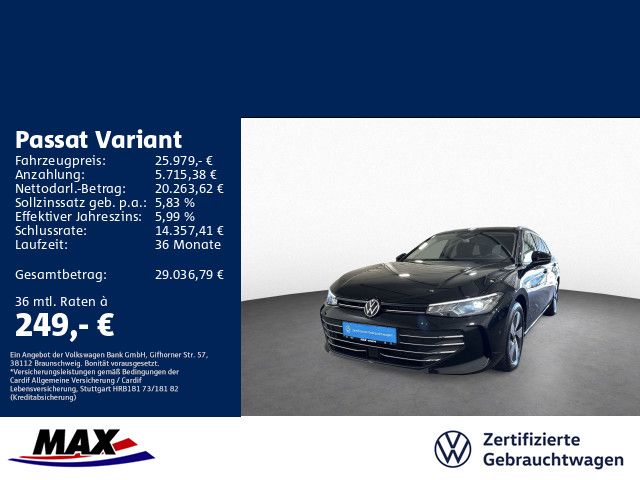 Volkswagen PASSAT VARIANT 2024 г. Чёрный, пробег 47500 км