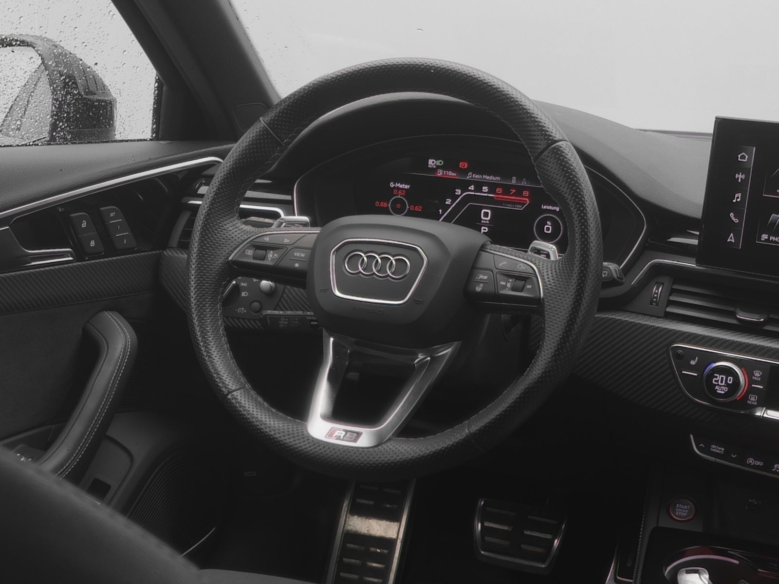 Audi RS4 2021 г. Серый, пробег 54800 км