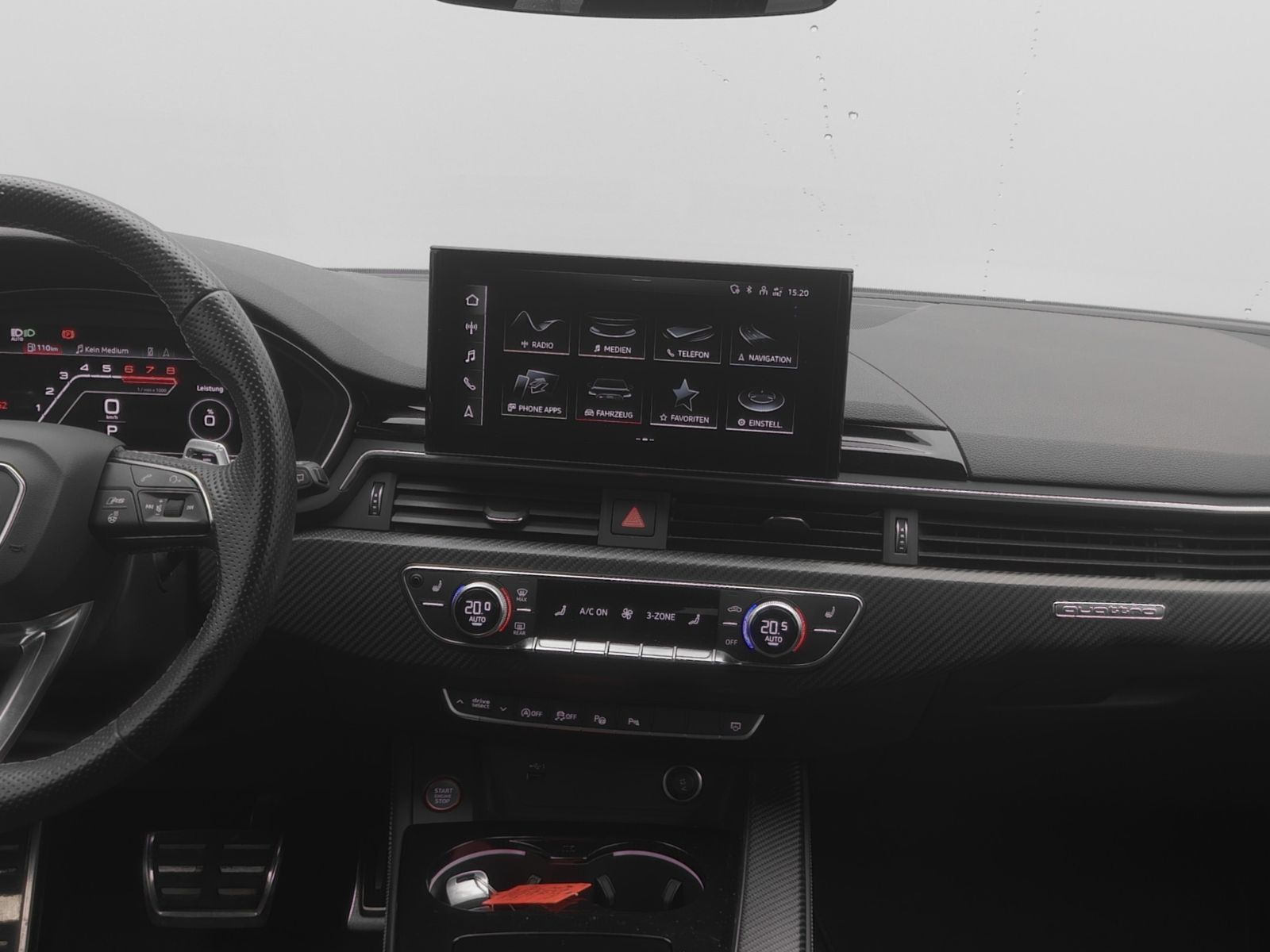 Audi RS4 2021 г. Серый, пробег 54800 км