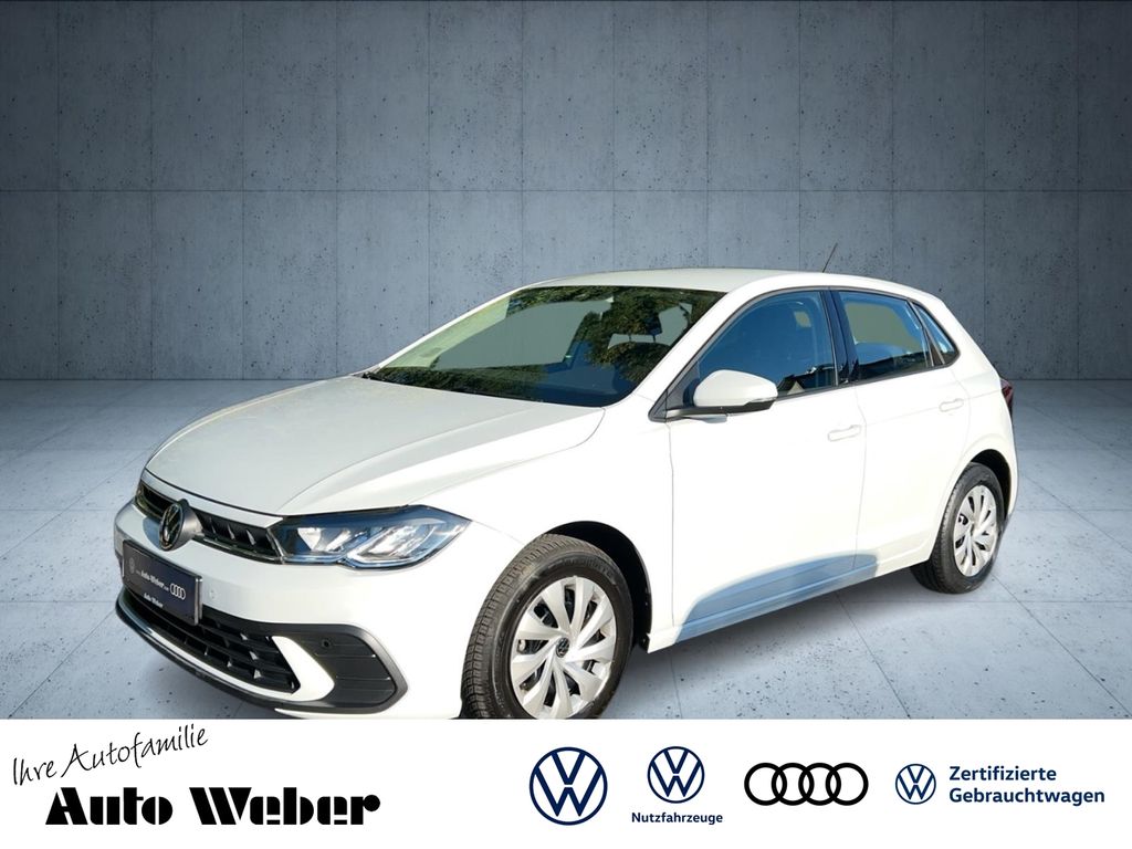 Volkswagen Polo 2023 г. Белый, пробег 57635 км