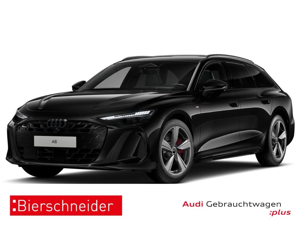 Audi A6 2026 г. Чёрный, пробег 27210 км