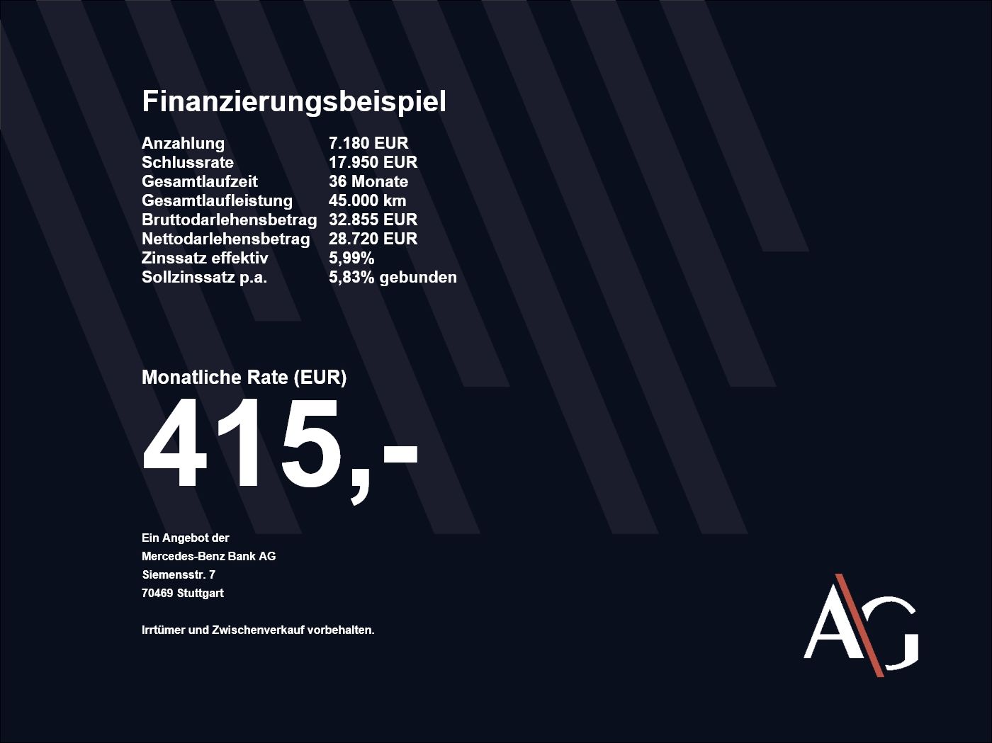 Mercedes-Benz C 300 2021 г. Белый, пробег 13973 км