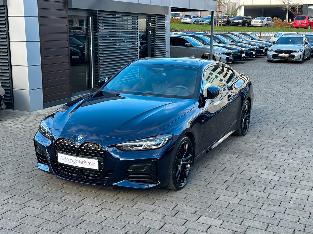 BMW M440 2022 г. Синий, пробег 39000 км