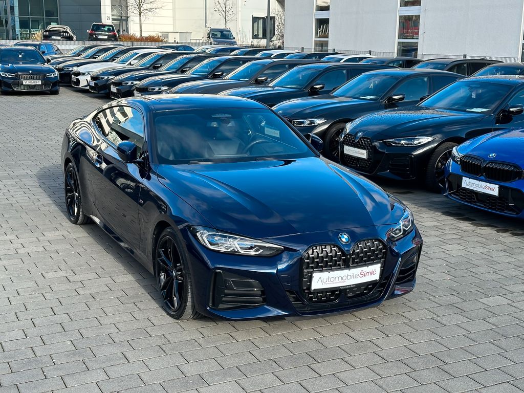 BMW M440 2022 г. Синий, пробег 39000 км