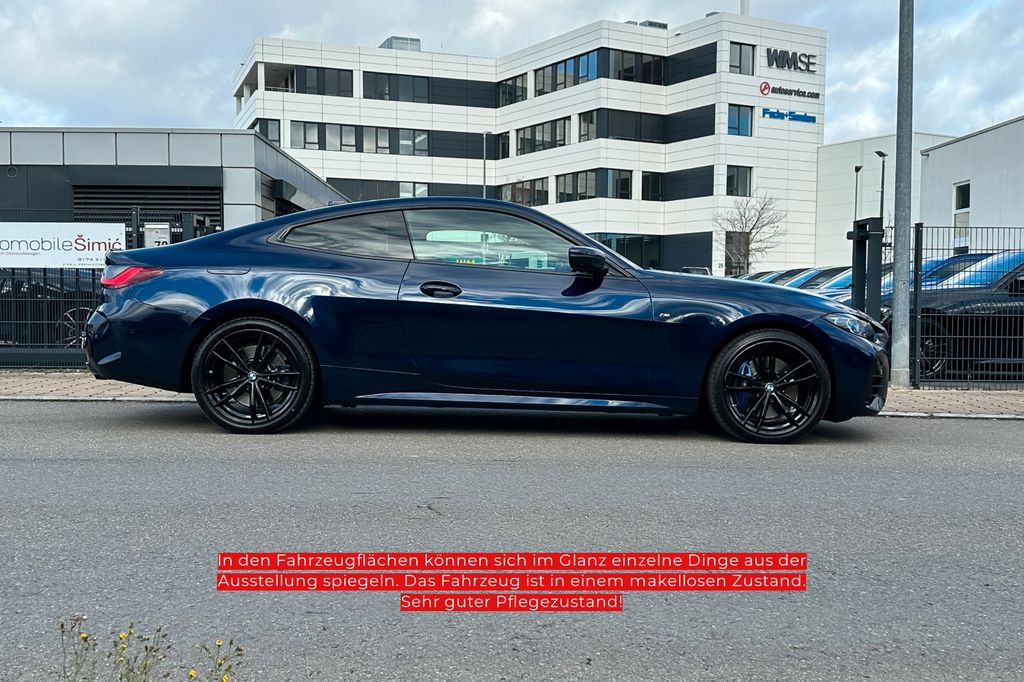 BMW M440 2022 г. Синий, пробег 39000 км